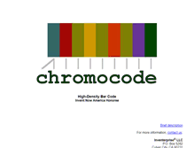 Tablet Screenshot of chromocode.com